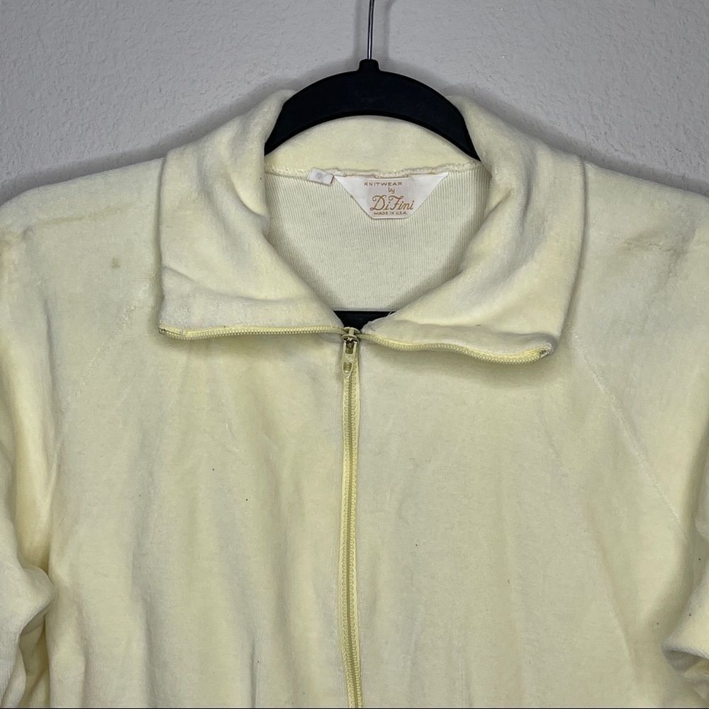 Vintage‎ DiFini Velour Jacket - Picture 6 of 7